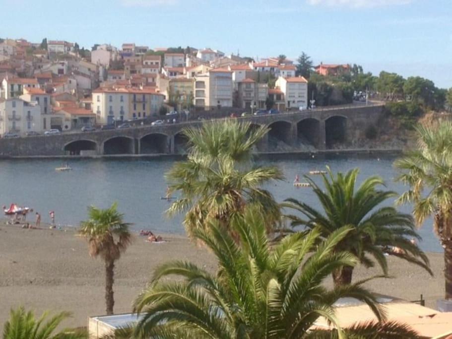 F2 Centre Front De Mer Vue Baie Parking Privatif Banyuls-sur-Mer Eksteriør bilde