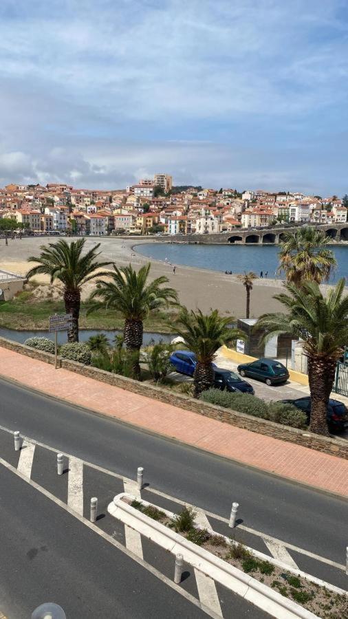 F2 Centre Front De Mer Vue Baie Parking Privatif Banyuls-sur-Mer Eksteriør bilde